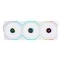 Kit com 3 Ventoinhas Lian Li UNI FAN TL LCD, 120mm, ARGB, Branco - 12TLLCD1W3W