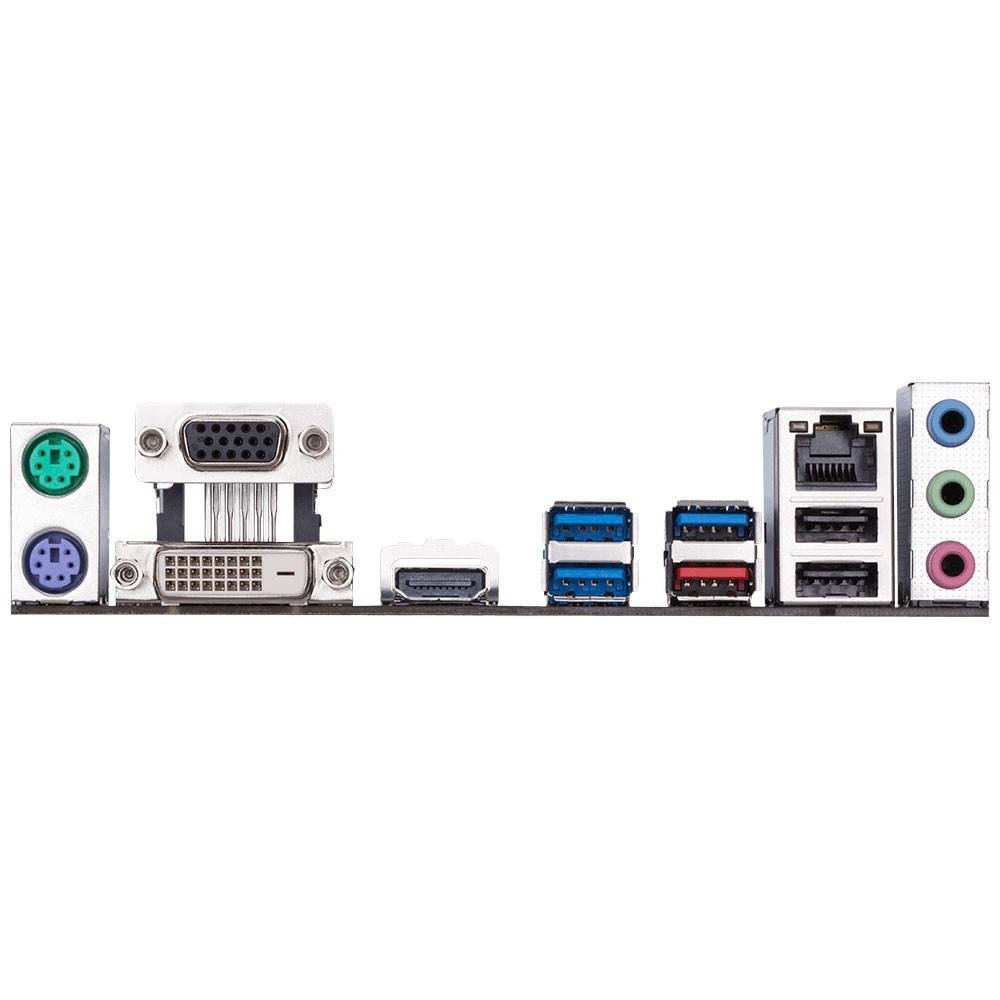 Placa-Mãe Gigabyte GA-A320MA-M.2, AMD AM4, mATX, DDR4 Placa-Mãe Gigabyte GA-A320MA-M.2, AMD AM4, mATX, DDR4