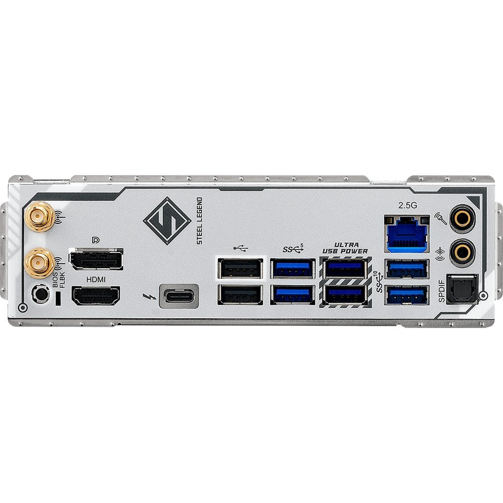 Placa-Mãe ASRock B860M Steel Legend WiFi, Intel LGA1851 B860, Micro ATX, DDR5 - 90-MXBQF Placa-Mãe ASRock B860M Steel Legend WiFi, Intel LGA1851 B860, Micro ATX, DDR5 - 90-MXBQF