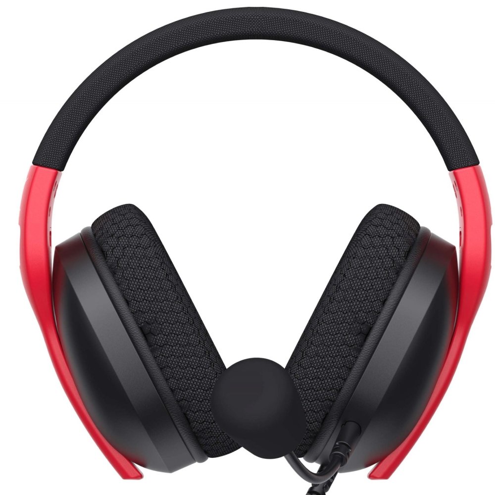 Headset Gamer Havit Fuxi H5D, RGB, Drivers de 50mm, P3, Multiplataforma, Preto e Vermelho - Fuxi-H5D Black/Red