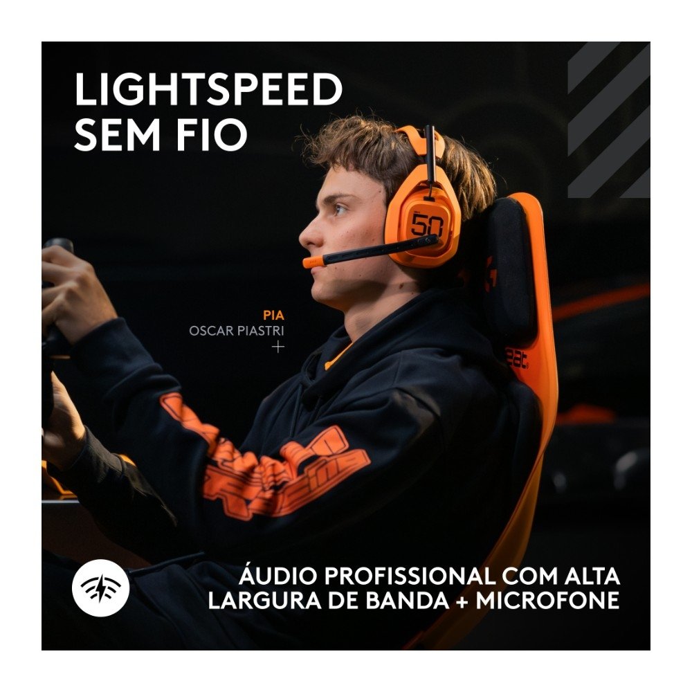 Headset Astro A50 X McLaren Edition | KaBuM!