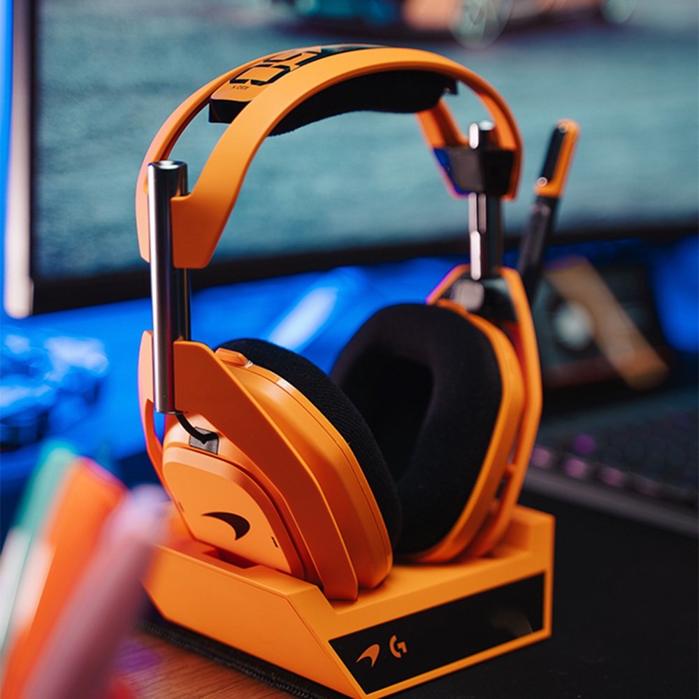 Headset Logitech G ASTRO A50 X McLaren | KaBuM!