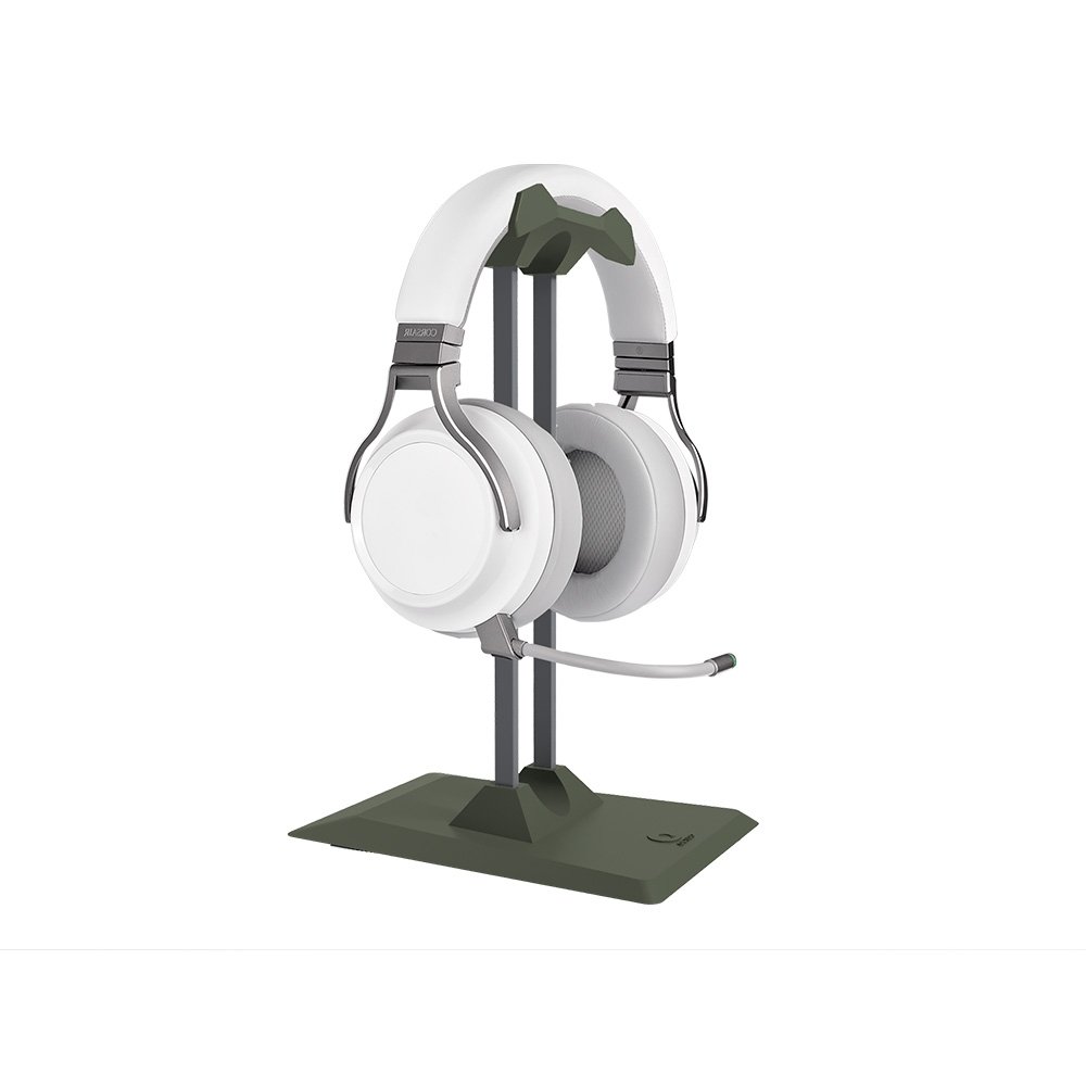 Suporte para Headset Gamer Octoo LiteStand, Titanium/Verde - 9599