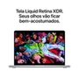 MacBook Pro de 14", M5, CPU de 10 núcleos, GPU de 10 núcleos, 16GB RAM, SSD 1TB, Prateado - MDE54BZ/A