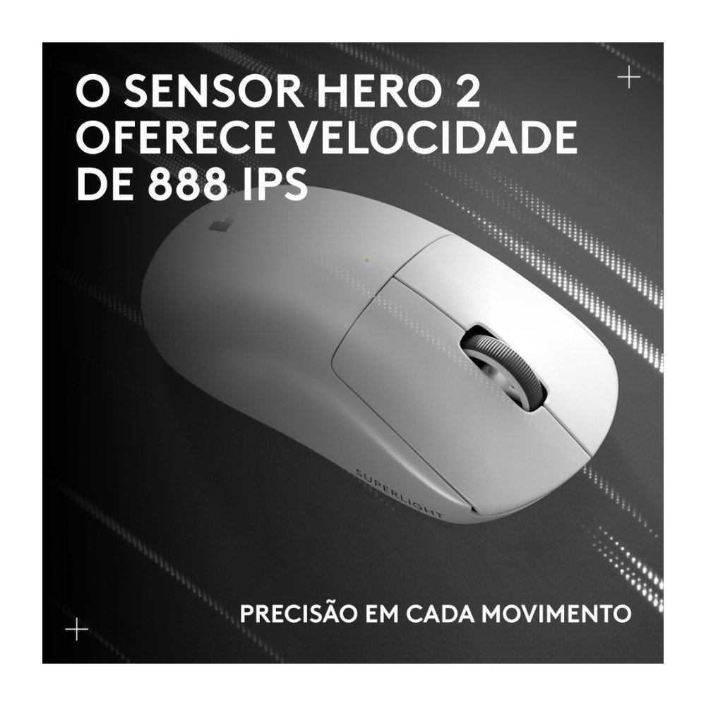 Mouse Logitech G PRO X SUPERLIGHT 2c Branco | KaBu