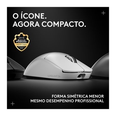 Mouse Logitech G PRO X SUPERLIGHT 2c Branco | KaBu