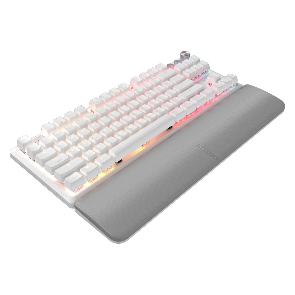 Teclado Gamer CORSAIR K70 PRO TKL White | KaBuM!