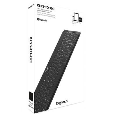 Kabum Teclado Logitech Keys To Go Ipad Iphone Apple Tv Preto 9