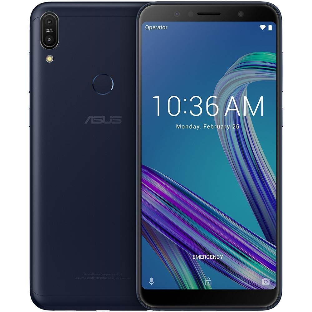 Smartphone Asus Zenfone Max Pro M1, 32GB, 13MP, Tela 6´, Preto - ZB602KL-4A110BR Smartphone Asus Zenfone Max Pro M1, 32GB, 13MP, Tela 6´, Preto - ZB602KL-4A110BR