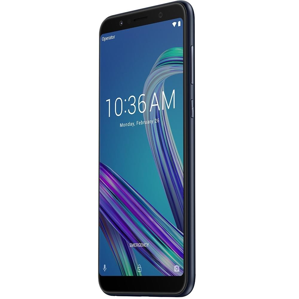 Smartphone Asus Zenfone Max Pro M1, 32GB, 13MP, Tela 6´, Preto - ZB602KL-4A110BR Smartphone Asus Zenfone Max Pro M1, 32GB, 13MP, Tela 6´, Preto - ZB602KL-4A110BR