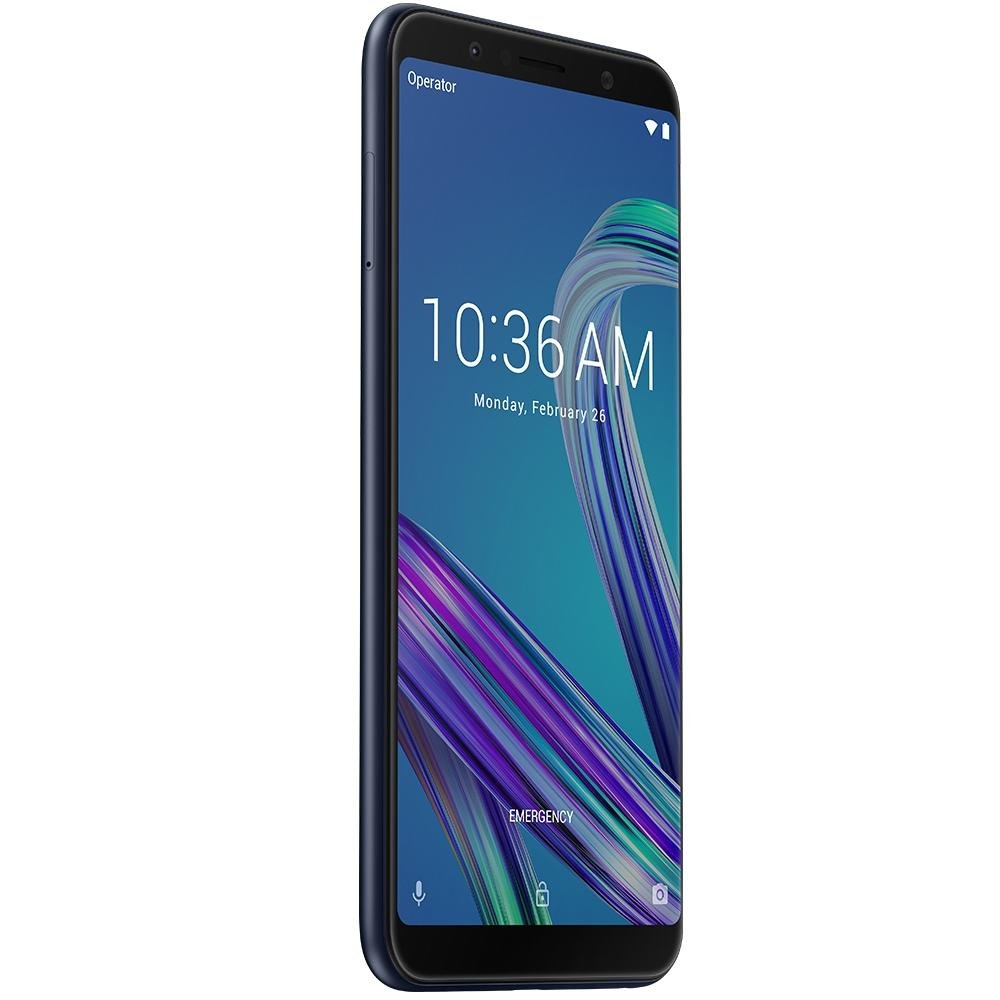 Smartphone Asus Zenfone Max Pro M1, 32GB, 13MP, Tela 6´, Preto - ZB602KL-4A110BR Smartphone Asus Zenfone Max Pro M1, 32GB, 13MP, Tela 6´, Preto - ZB602KL-4A110BR