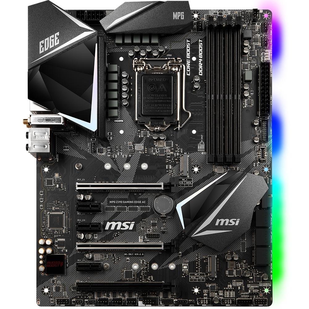 Placa-Mãe MSI Intel LGA 1151 MPG Z390 Gaming EDGE | KaBuM!