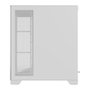 Gabinete Gamer PCYES Forcefield Flow, Mid Tower, RGB, Lateral em Vidro, White Ghost - Gfffwg