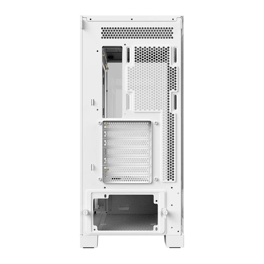 Gabinete Gamer PCYES Forcefield Flow, Mid Tower, RGB, Lateral em Vidro, White Ghost - Gfffwg Gabinete Gamer PCYES Forcefield Flow, Mid Tower, RGB, Lateral em Vidro, White Ghost - Gfffwg