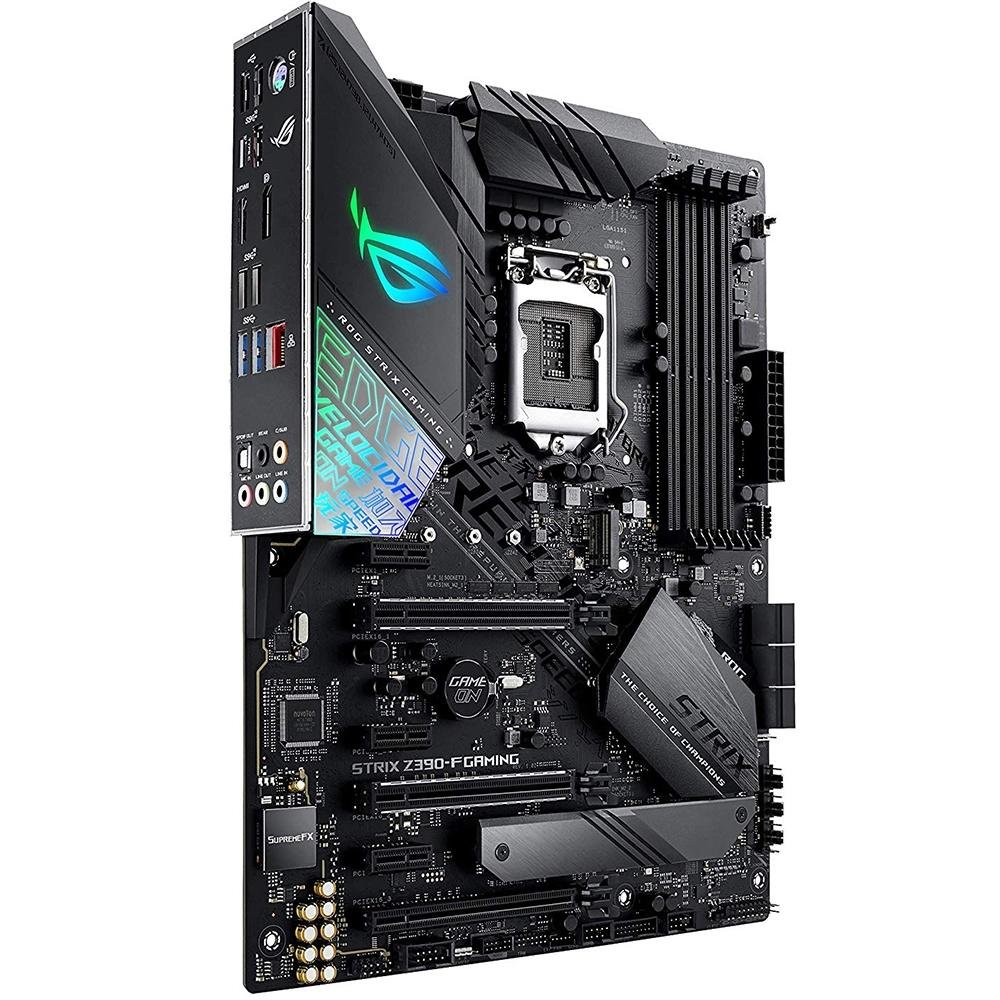 Placa-Mãe Asus para Intel - ROG STRIX Z390-F GAMING| KaBuM!