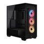 Gabinete Gamer Corsair 3500X RSR ARGB, Mid Tower, Lateral e Frontal em Vidro Temperado, 3 Ventoinhas RSR ARGB, Preto - CC-9011322-WW