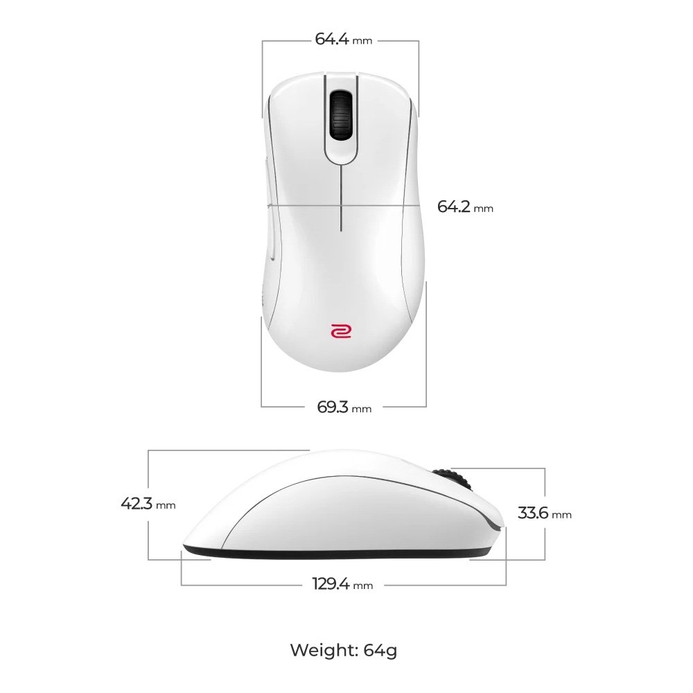 Mouse ZOWIE EC1-DW 4K Wireless Esports | KaBuM!