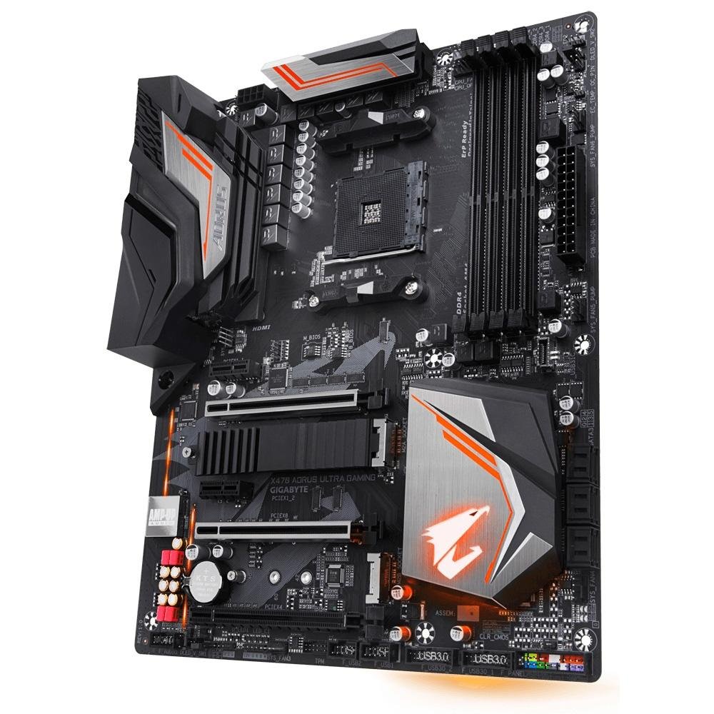 Ryzen 7 2700X + ATX X470 Aorus Ultra Gaming | KaBuM!