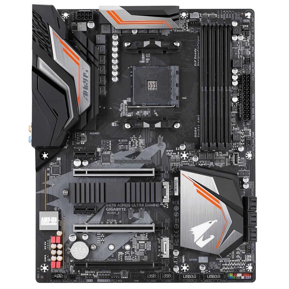 Ryzen 7 2700X + ATX X470 Aorus Ultra Gaming | KaBuM!