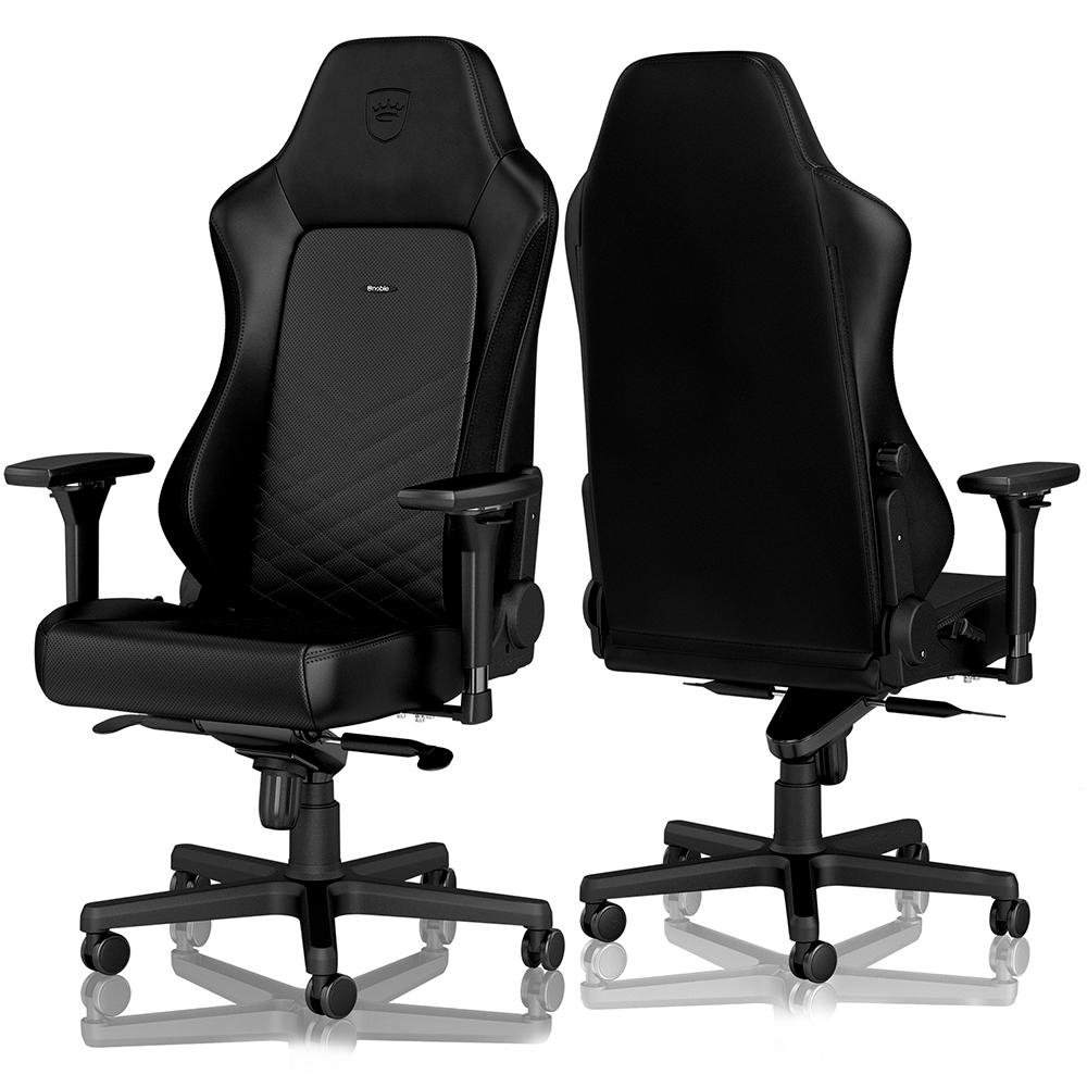 Cadeira Gamer Noblechairs Hero, Black - NBL-HRO-PU-BLA Cadeira Gamer Noblechairs Hero, Black - NBL-HRO-PU-BLA