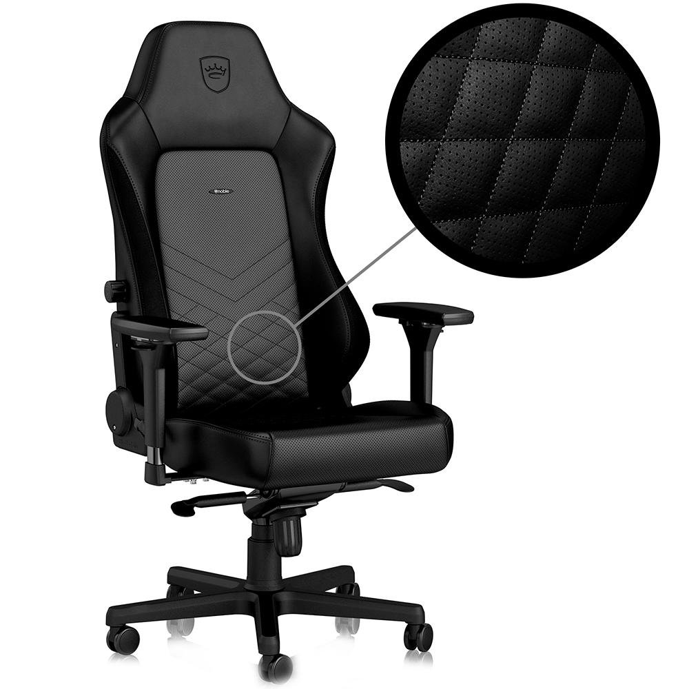 Cadeira Gamer Noblechairs Hero, Black - NBL-HRO-PU-BLA Cadeira Gamer Noblechairs Hero, Black - NBL-HRO-PU-BLA