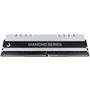 Memória Rise Mode Diamond, 16GB, 3000MHz, DDR4, CL15, Branco - RM-D4-16G-3000DW