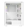 Gabinete Gamer X2 PLUS, Mid Tower, Lateral em Vidro, 3X Fans, Branco - X2PLUSB