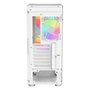 Gabinete Gamer X2 PLUS, Mid Tower, Lateral em Vidro, 3X Fans, Branco - X2PLUSB