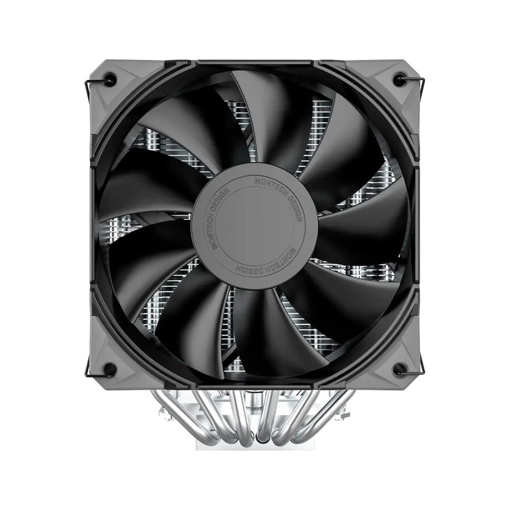 Air Cooler Montech NX600, Dual Tower, 120mm, Intel e AMD, Preto - NX600B