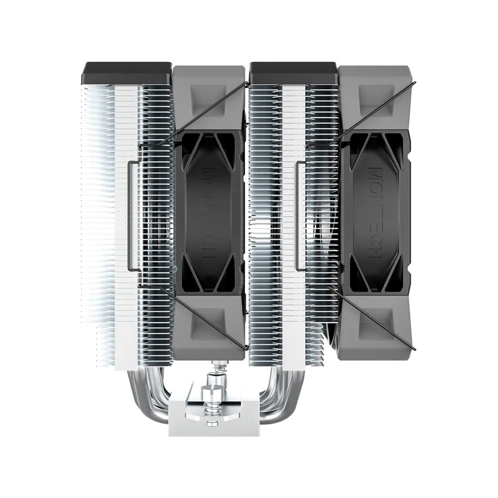 Air Cooler Montech NX600, Dual Tower, 120mm, Intel e AMD, Preto - NX600B
