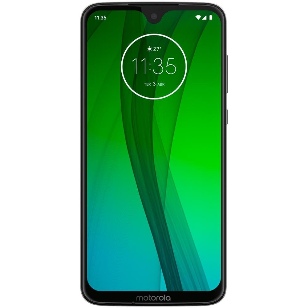 Smartphone Motorola Moto G7, 64GB, 12MP, Tela 6.2´, Polar - XT1962-4 Smartphone Motorola Moto G7, 64GB, 12MP, Tela 6.2´, Polar - XT1962-4