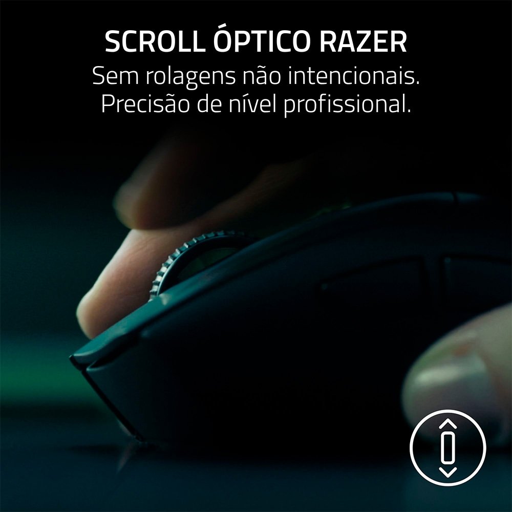 Mouse Sem Fio Razer DeathAdder V4 Pro 35K | KaBuM!