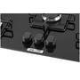 Cooktop Built Á Gás, 3 Bocas, SLIM, Acendimento Automático
