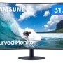 Monitor Curvo Samsung 32" FHD, speaker, HDMI, DP, VGA, 75hz, Freesync, CT550