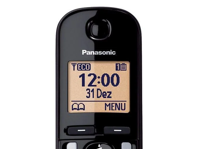 Telefone Sem Fio Panasonic KxTgc210Lbb KaBuM