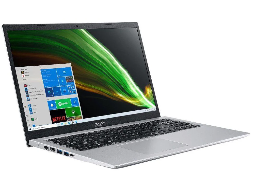 Notebook Acer Aspire 5 Intel Core i3-1115g4 4GB, 256GB SSD, Windows 10 Home, 15.6", Cinza - A515-56-327t Notebook Acer Aspire 5 Intel Core i3-1115g4 4GB, 256GB SSD, Windows 10 Home, 15.6", Cinza - A515-56-327t