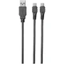 Cabo Trust Micro-usb Duo Charge Cable Gxt 222 - Ps4