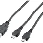 Cabo Trust Micro-usb Duo Charge Cable Gxt 222 - Ps4