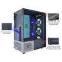 Gabinete Gamer K-mex, Asgard Ritmico, RGB, ATX, 3 FANs, Preto - CG-05Z5