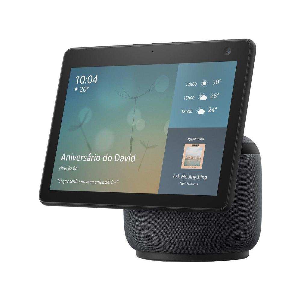 スピーカー・ウーファー Amaazon echo show 10 Echo Show 10, 1ª Geração Smart Speaker + Alexa - Amazon | KaBuM!
