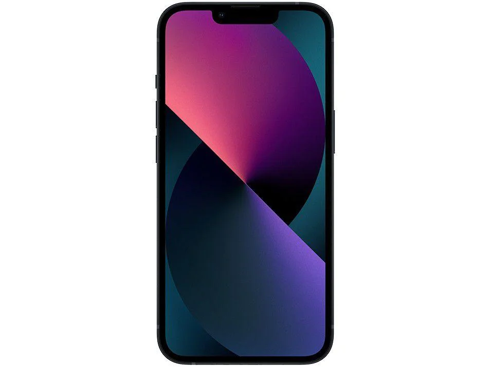 Apple iPhone 13 512GB ミッドナイト Apple iPhone 13, 512GB, Meia-Noite, Tela 6.1