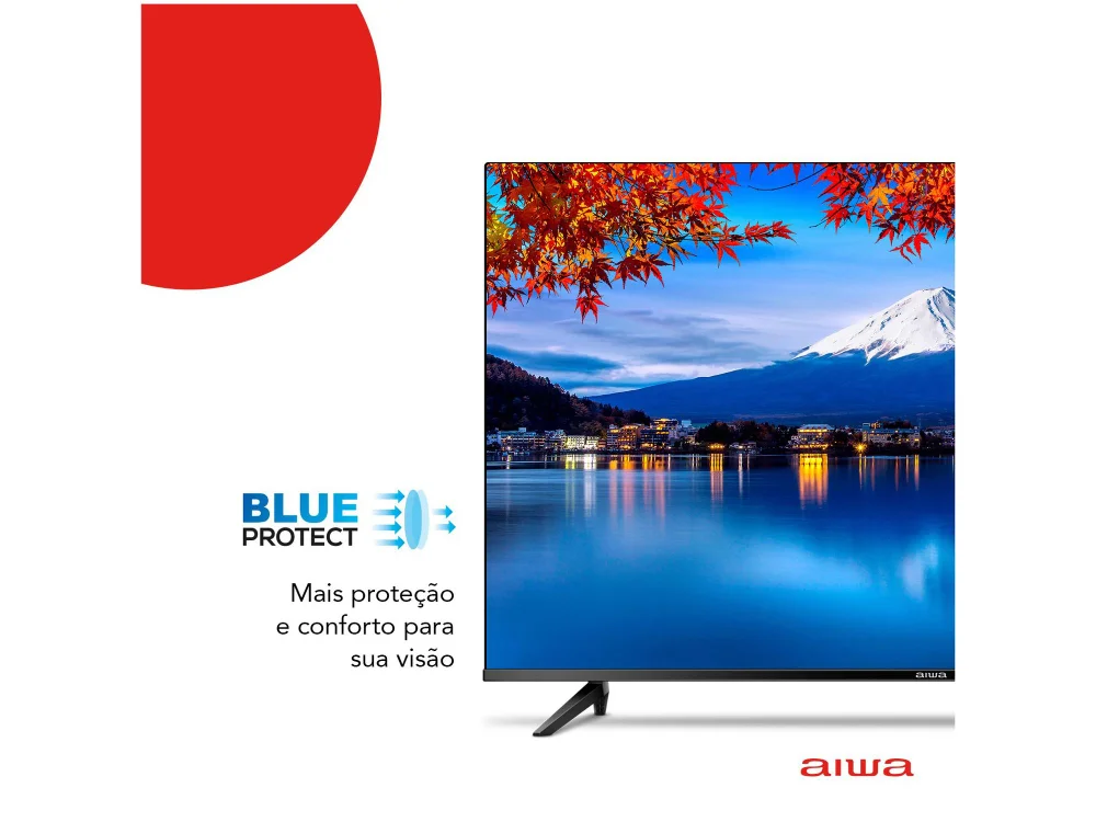 Smart TV AIWA, 50 Polegadas, 4K, Borda Infinita, Preto, Bivolt - AW-BL-01 Smart TV AIWA, 50 Polegadas, 4K, Borda Infinita, Preto, Bivolt - AW-BL-01