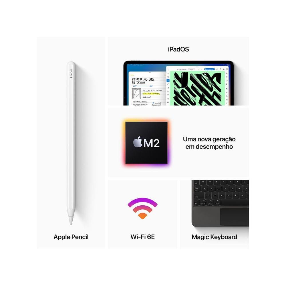 Apple iPad Pro 11? 4ª Geração Wi-Fi + Cellular | KaBuM!