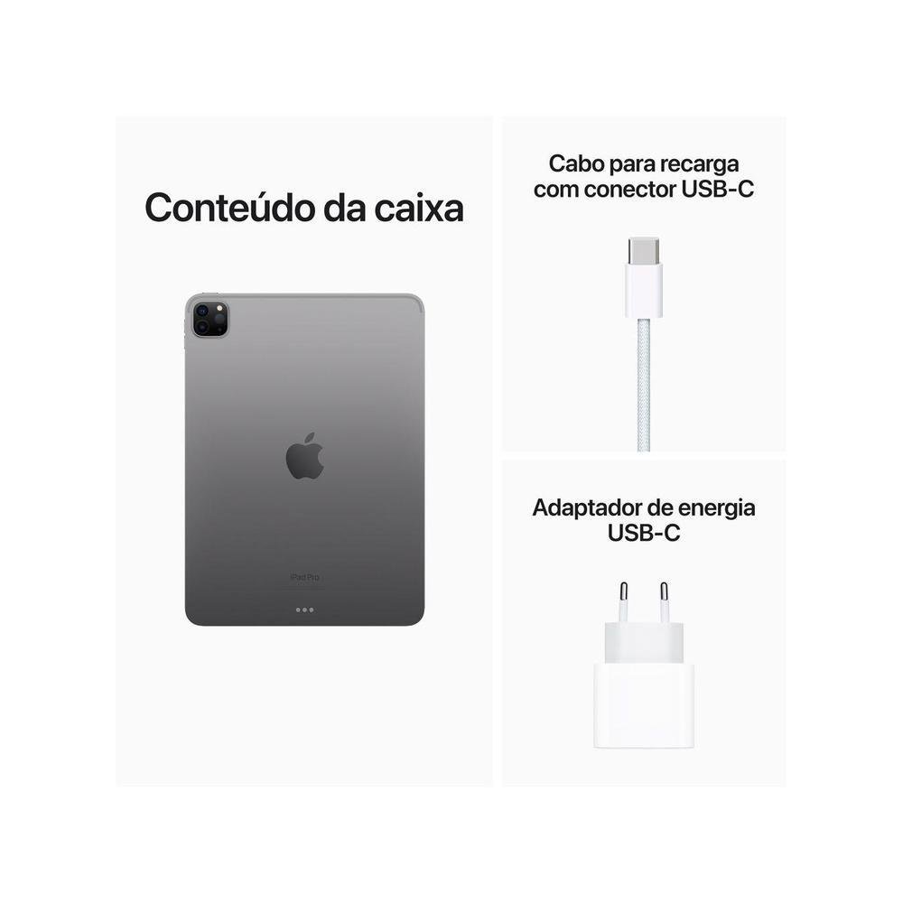 Apple iPad Pro 11? 4ª Geração Wi-Fi + Cellular | KaBuM!