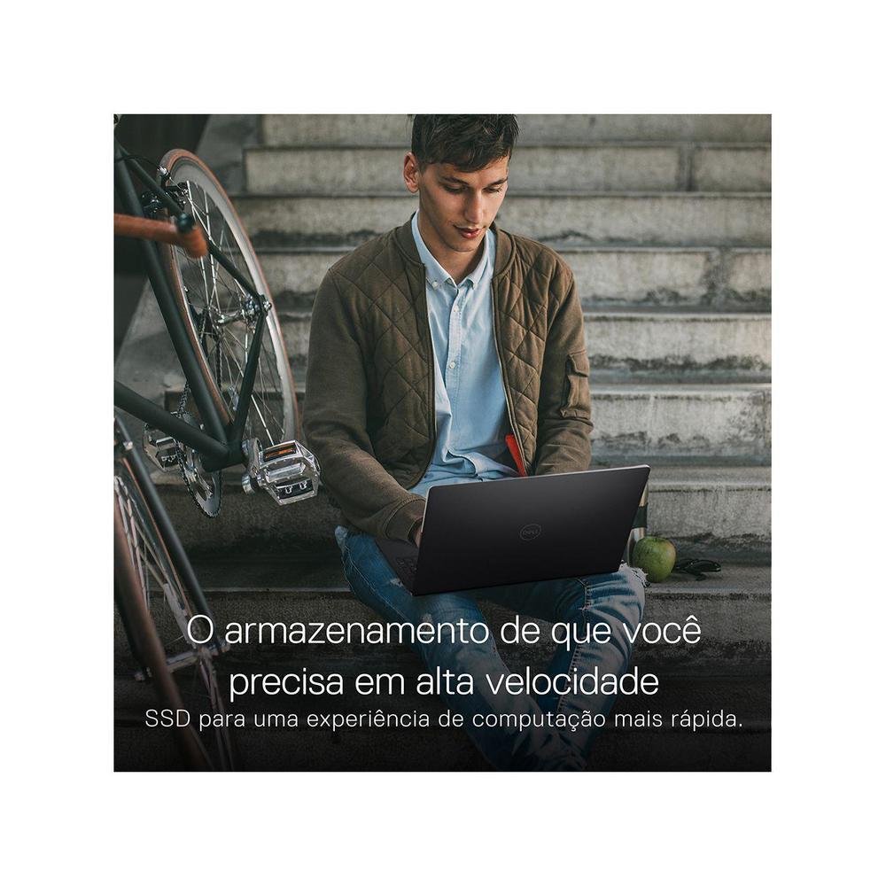 Notebook Dell Inspiron 15 3000, AMD Ryzen 5, 8GB, Tela 15,6'', Windows 11