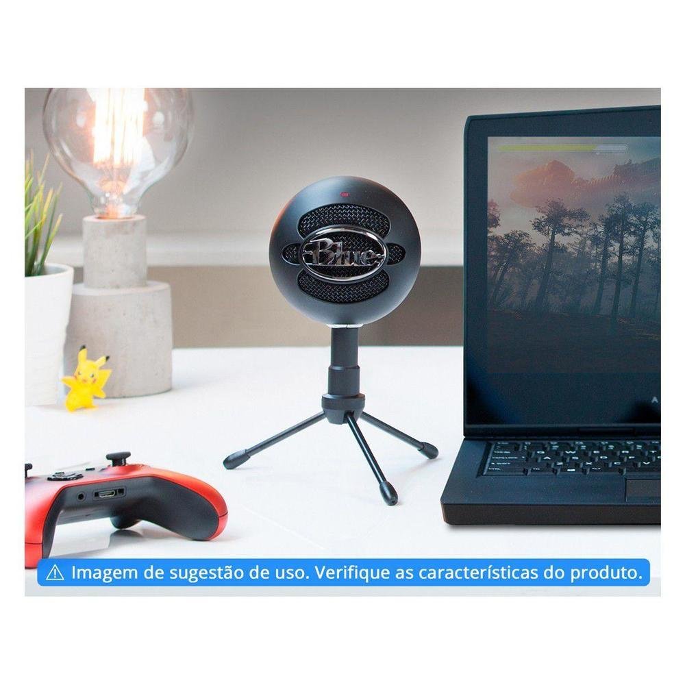 Microfone Condensador Streaming Blue