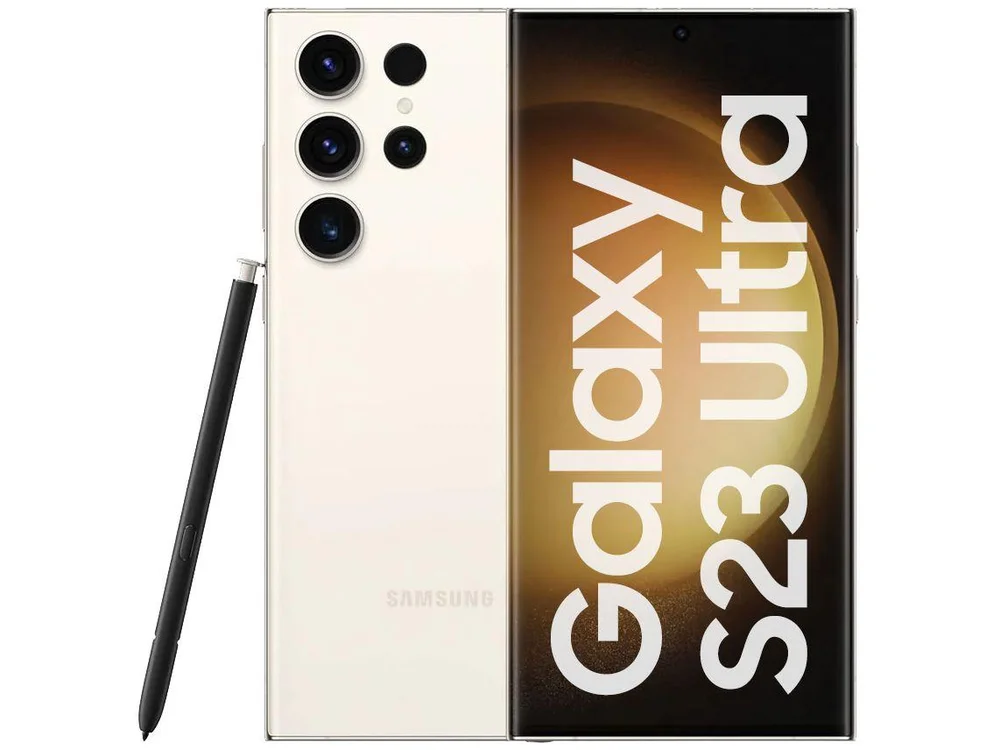 Smartphone Samsung Galaxy S23 Ultra 512GB Creme 5G