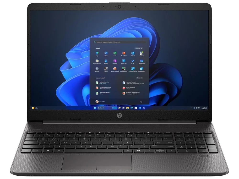 Notebook HP 256R G9, Intel Core i3 1315U, 8GB RAM, 256GB, 15.6 Polegadas, Windows 11, Intel UHD Graphics - BQ9K8AT#AK4