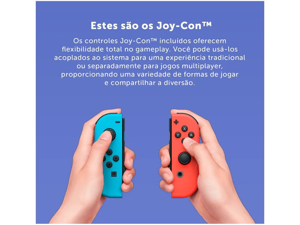 Nintendo Switch Bundle Console + Jogo Digital Mario Kart 8 Deluxe 32 GB 3 Meses de Assinatura
