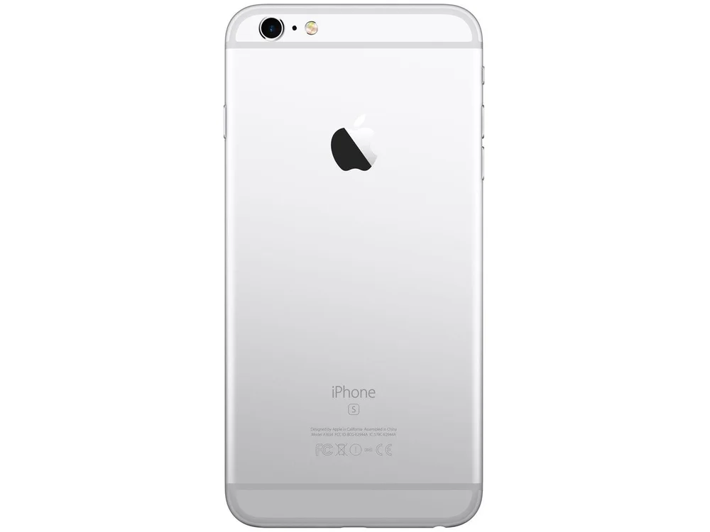 iPhone 6s Plus Apple 64GB Prata 4G Tela 5.5”